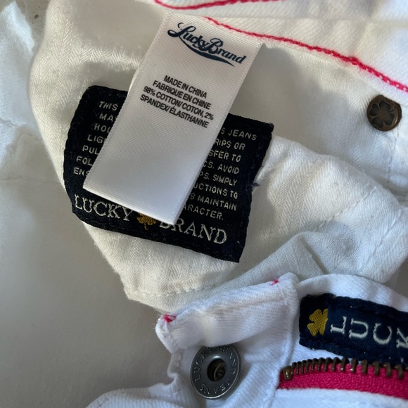 White lucky brand skinny jeans - Picture 7 of 11